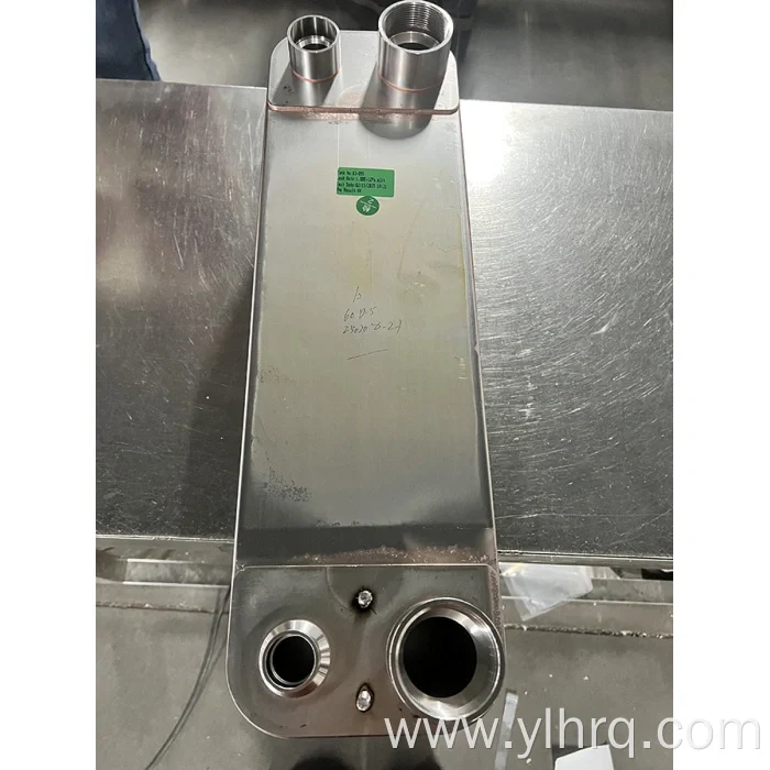 brazed plate heat exchanger 20 plates B3-95B-20D-4.5 - 图片 5